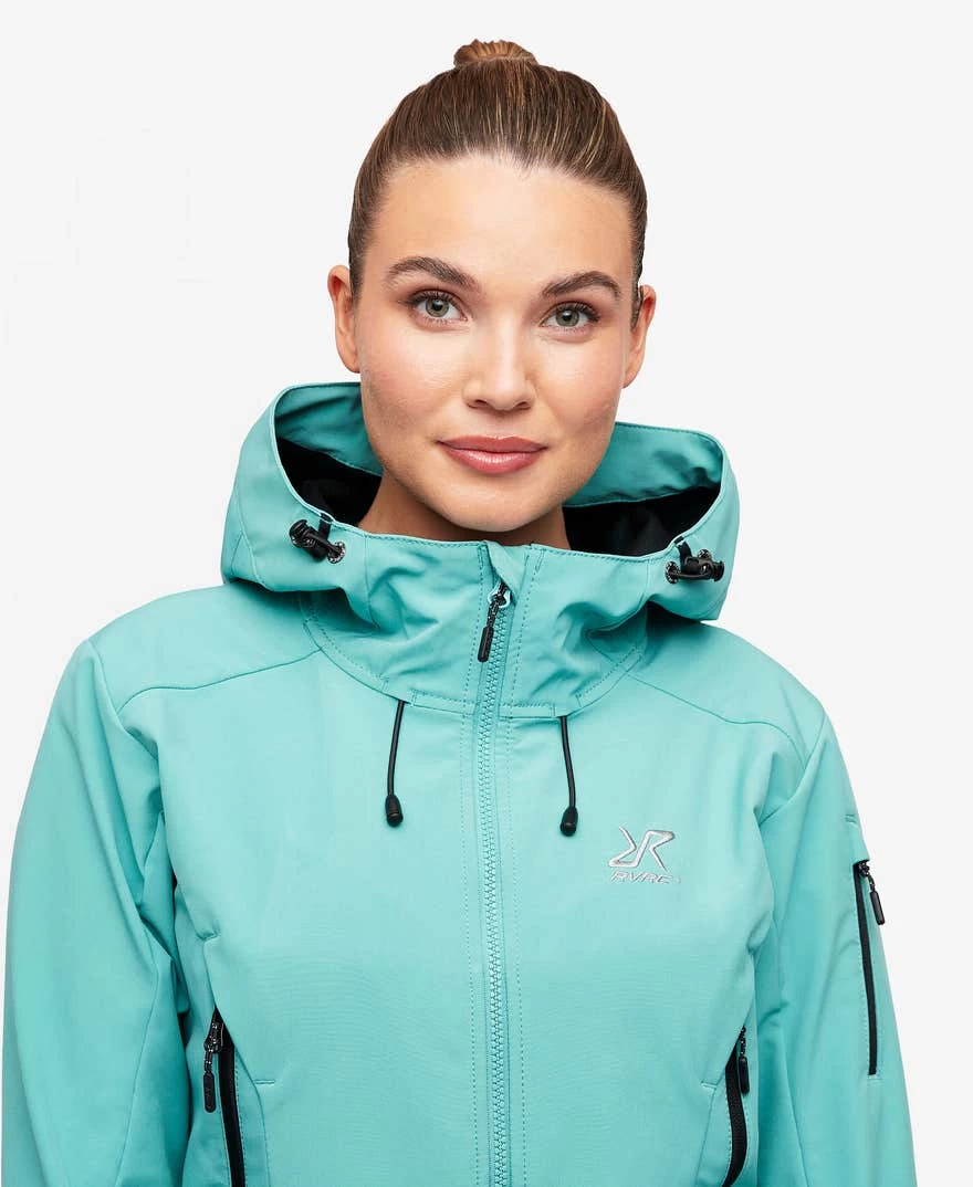 Reckon Softshell Jacket Women Porcelain 6 Reckon Softshell Jacket Women Porcelain - Image 4