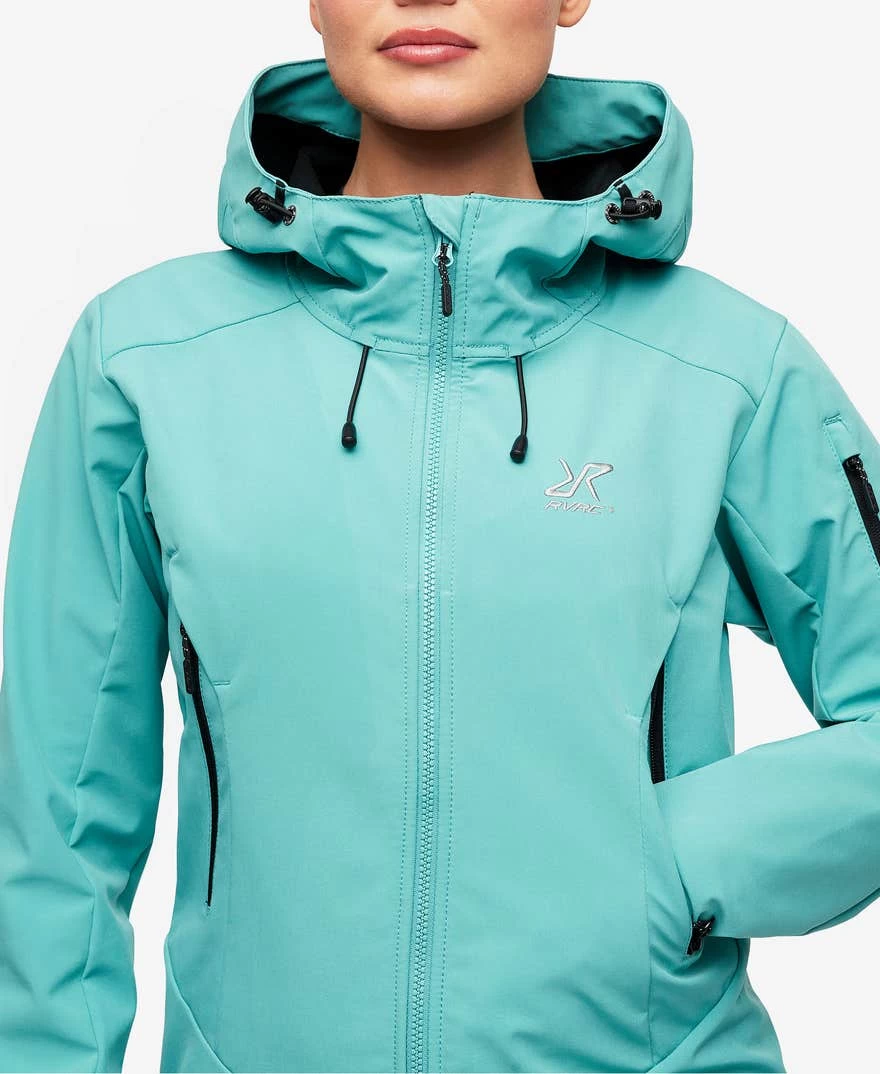 Reckon Softshell Jacket Women Porcelain 7 Reckon Softshell Jacket Women Porcelain - Image 5