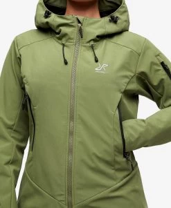 Reckon Softshell Jacket Women Olivine -Women's clothing 10431 2812 image 4