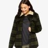 Lumber Jacket Women Black/Dark Olive