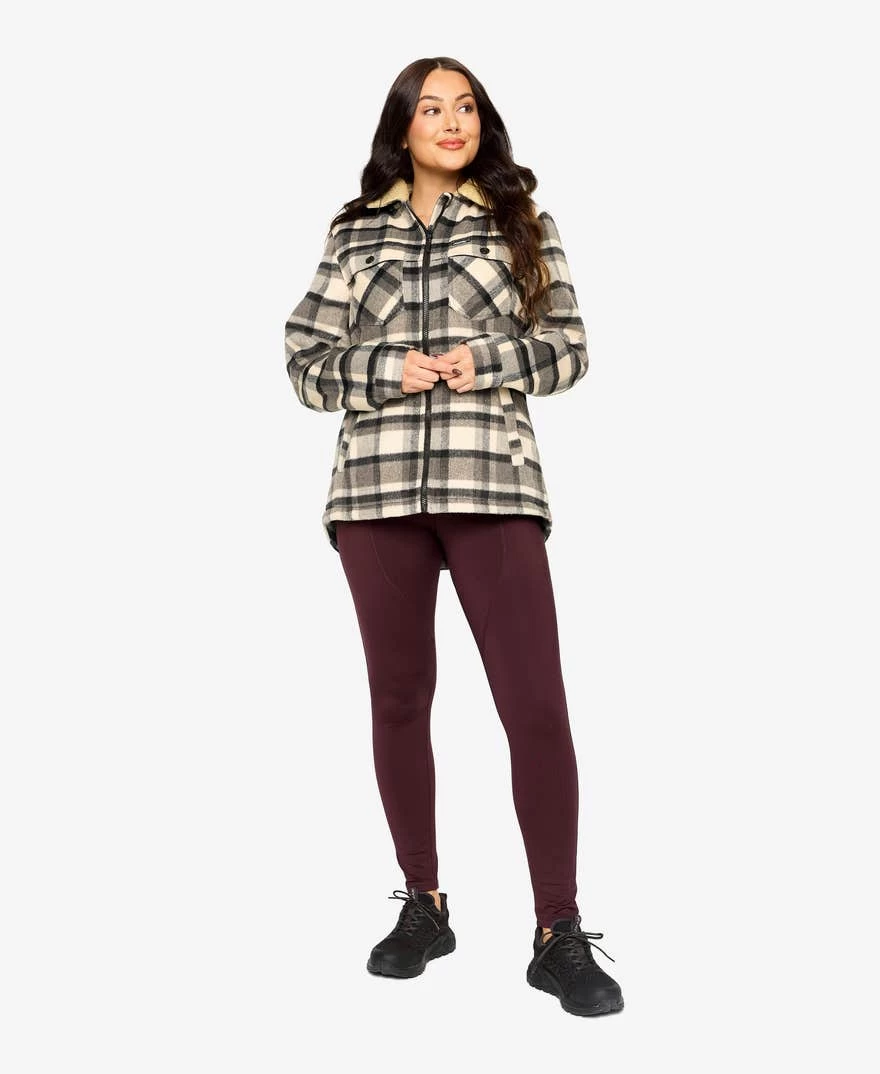 Lumber Jacket Women Tofu/Anthracite 4 Lumber Jacket Women Tofu/Anthracite - Image 2