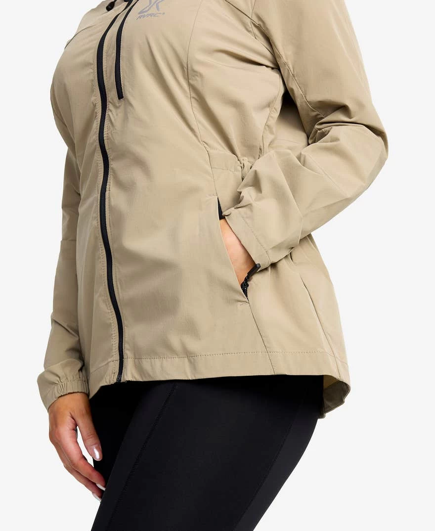 Aspect Wind Jacket Women Khaki 6 Aspect Wind Jacket Women Khaki - Image 4