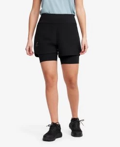 2-in-1 Shorts Women Black