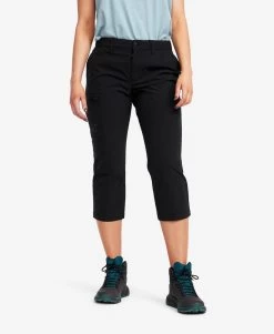 Loyal 3/4 Stretch Pants Women Black