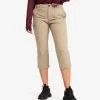 Loyal 3/4 Stretch Pants Women Khaki