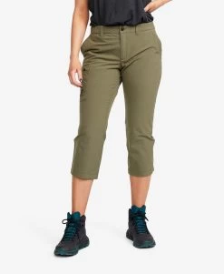 Loyal 3/4 Stretch Pants Women Kalamata