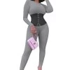 Sportwear Jumpsuit Women Bandage Outfit -Women's clothing 15240253407306 1