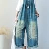 Blue Jeans Trousers Casual Loose Overalls Spring Jumpsuit For Women -Women's clothing 2128029777982 1