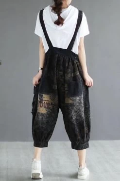 Women Color Spliced Plaid Jumpsuits Dungarees -Women's clothing 27984721182782 7