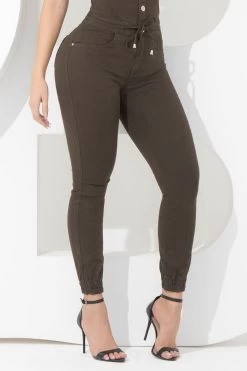 WOMEN DENIM JUMPSUIT - 41265 -Women's clothing 28215829987377 4