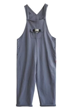 Women Solid Color Button Pocket Casual Jumpsuits Dungarees -Women's clothing 28590628274238 8