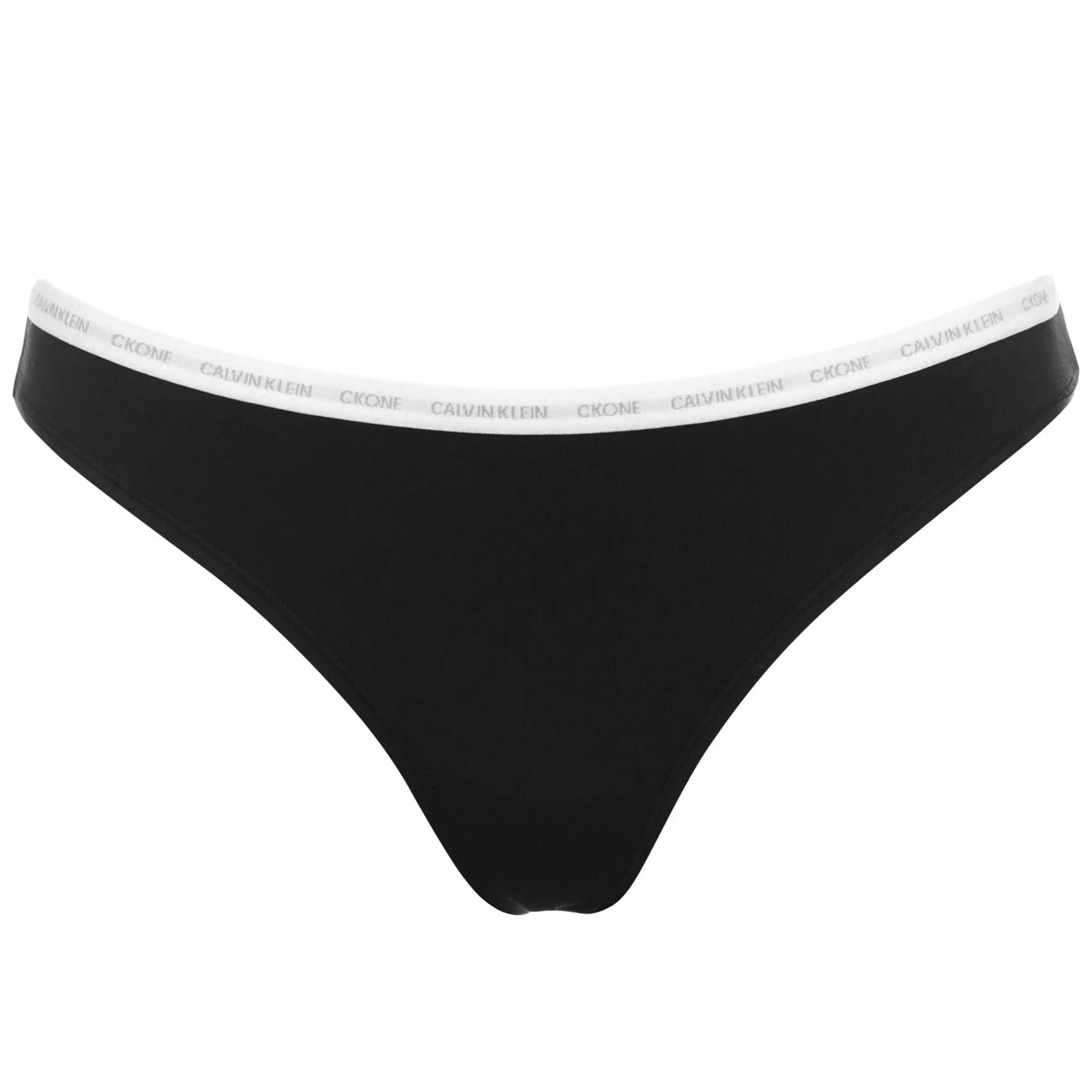 Calvin Klein 2 Pack CK One Cotton Thong 3 Calvin Klein 2 Pack CK One Cotton Thong