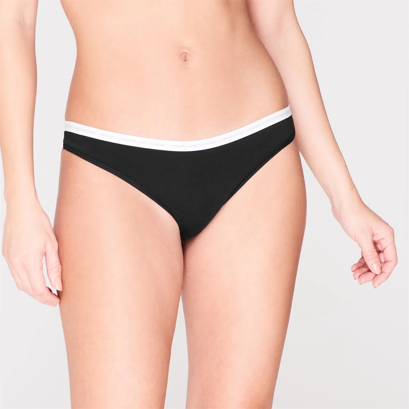 Calvin Klein 2 Pack CK One Cotton Thong 4 Calvin Klein 2 Pack CK One Cotton Thong - Image 2