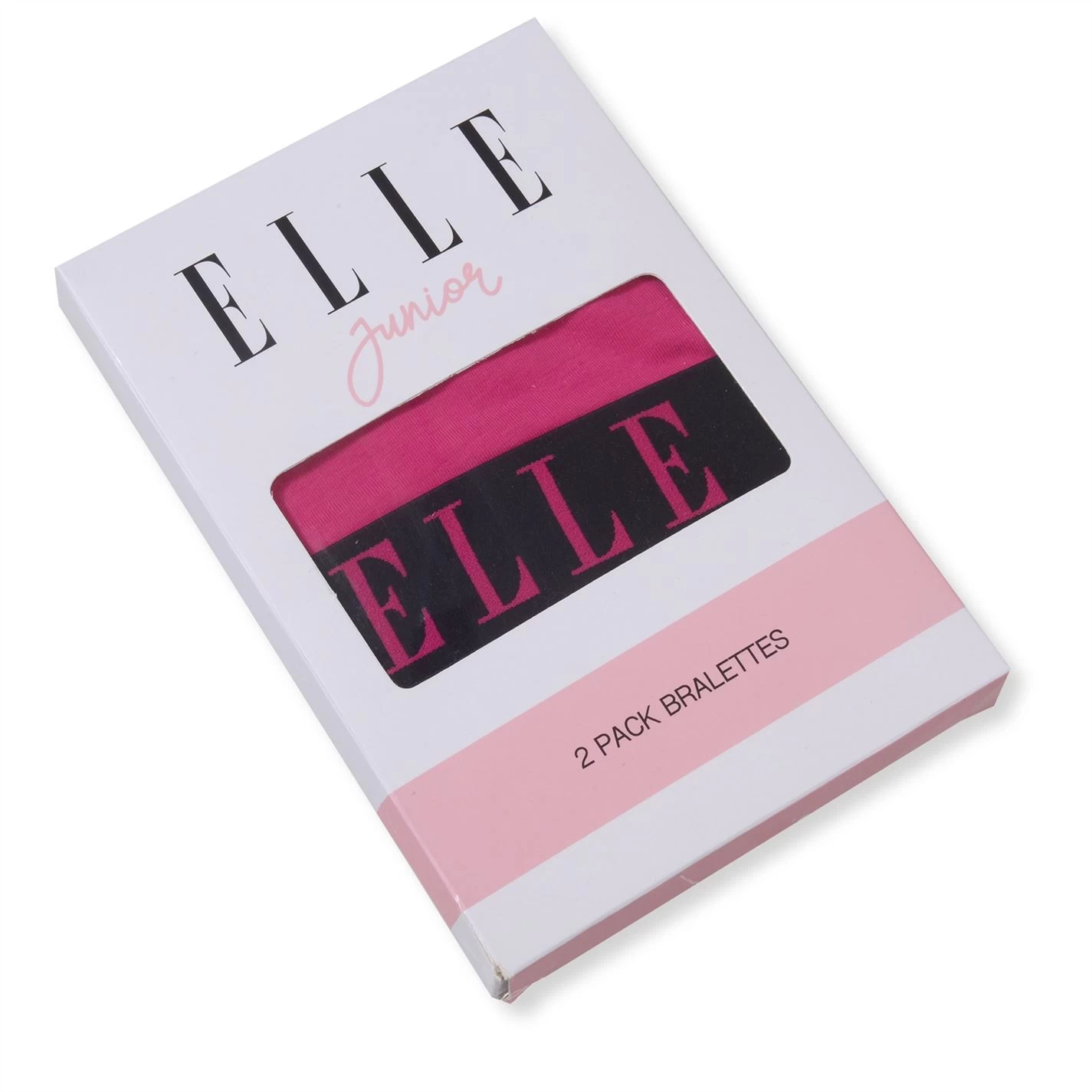 Elle Elle 2 Pack Bralette Junior Girls 4 Elle Elle 2 Pack Bralette Junior Girls - Image 2