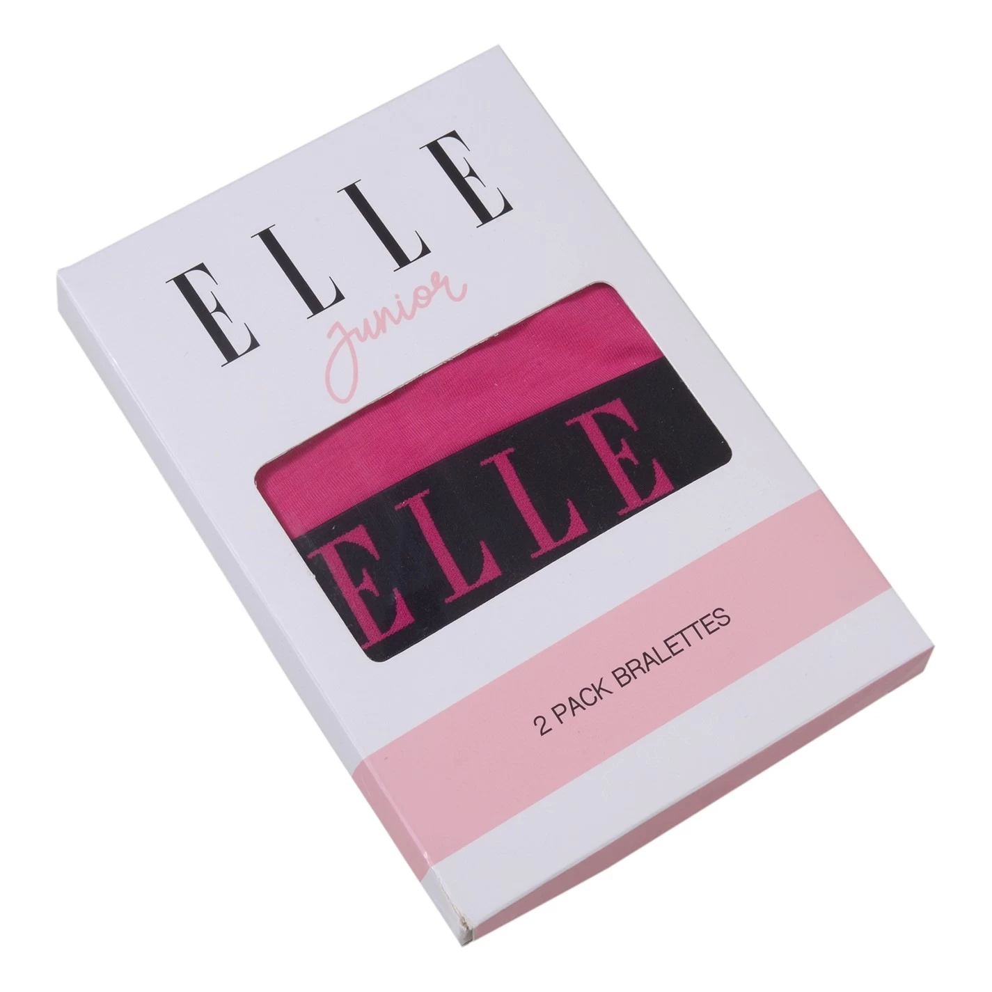 Elle Elle 2 Pack Bralette Junior Girls 5 Elle Elle 2 Pack Bralette Junior Girls - Image 3