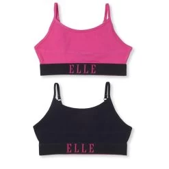 Elle Elle 2 Pack Bralette Junior Girls 11 Elle Elle 2 Pack Bralette Junior Girls -Women's clothing 42081306 xxl a4