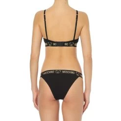 MOSCHINO Elastic Teddy Gold Set -Women's clothing 42149603 xxl a2