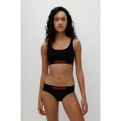 Hugo Sporty Logo Bralette 5 Hugo Sporty Logo Bralette -Women's clothing 42184103 xxl a1