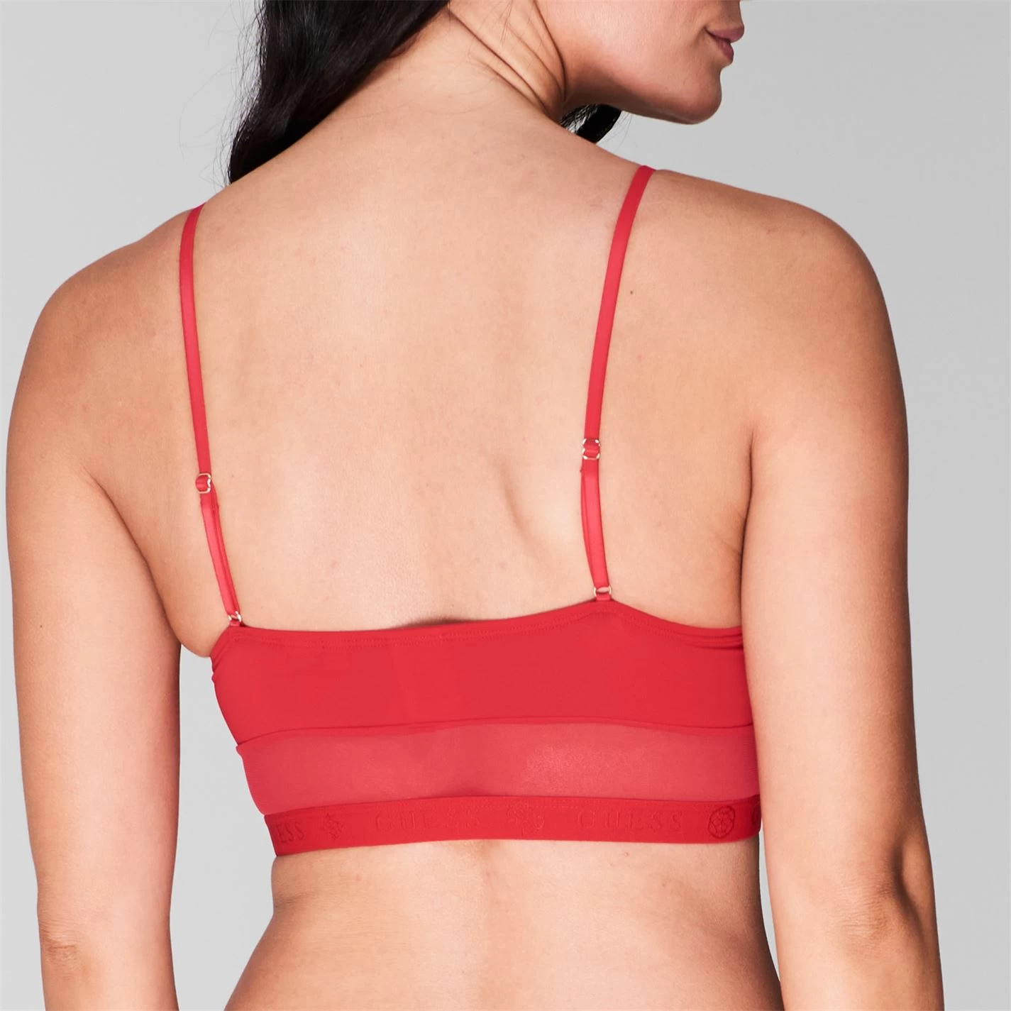 Guess Logo Sheer Bralet 5 Guess Logo Sheer Bralet - Image 3