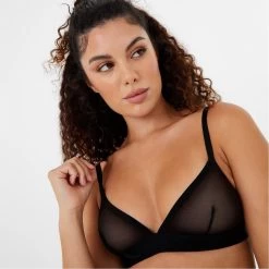 Jack Wills Mesh Triangle Bralette -Women's clothing 42384103 xxl a2