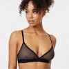 Jack Wills Printed Mesh Triangle Bralette -Women's clothing 42384403 xxl