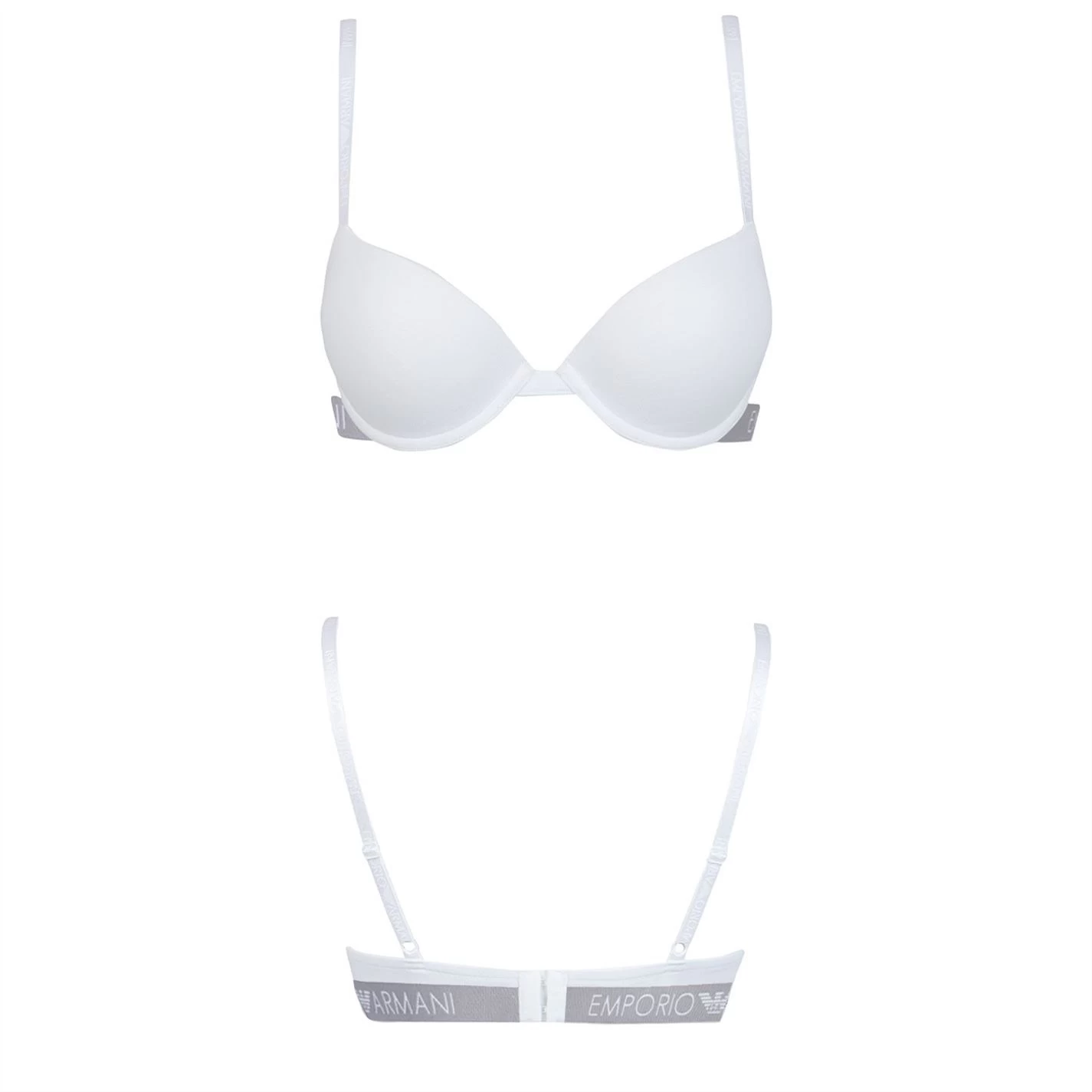 Emporio Armani Logo Push Up Bra 3 Emporio Armani Logo Push Up Bra
