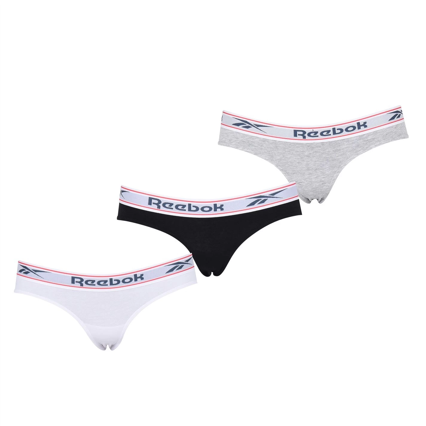 Reebok 3 Pack Aria Briefs 3 Reebok 3 Pack Aria Briefs