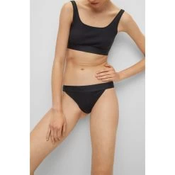 Hugo Rib High Waisted Briefs -Women's clothing 42566503 xxl a2