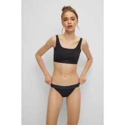 Hugo Rib High Waisted Briefs -Women's clothing 42566503 xxl a3