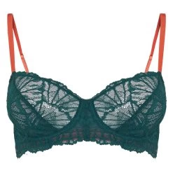 DORA LARSEN Gaia Graphic Lace Underwire Bra