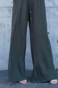 Iyasson Women Spaghetti Strap Stretchy Wide Leg Jumpsuit 26 Iyasson Women Spaghetti Strap Stretchy Wide Leg Jumpsuit -Women's clothing 4577375649834 6