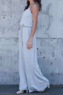 Iyasson Women Spaghetti Strap Stretchy Wide Leg Jumpsuit 33 Iyasson Women Spaghetti Strap Stretchy Wide Leg Jumpsuit -Women's clothing 4577376239658 13