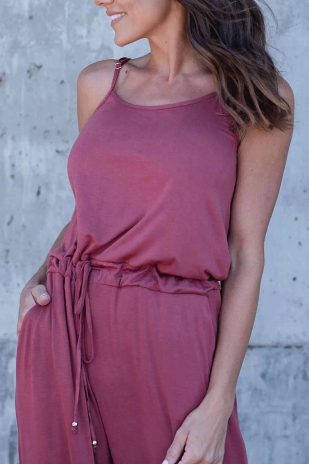 Iyasson Women Spaghetti Strap Stretchy Wide Leg Jumpsuit 21 Iyasson Women Spaghetti Strap Stretchy Wide Leg Jumpsuit - Image 20