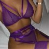I Saw It First Mesh 5 Piece Lingerie Set -Women's clothing 61742524 xxl