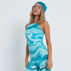 I Saw It First Slinky Marble Print -Women's clothing 62241015 xxl a2