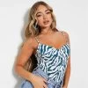 I Saw It First Zebra Print Slinky Cowl Neck Bodysuit 2 I Saw It First Zebra Print Slinky Cowl Neck Bodysuit -Women's clothing 63576415 xxl
