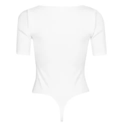 GOOD AMERICAN Easy Ribbed Bodysuit -Women's clothing 64838001 xxl a10