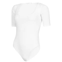 GOOD AMERICAN Easy Ribbed Bodysuit -Women's clothing 64838001 xxl a11