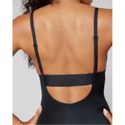 Spanx Suit Your Fancy Low-Back Plunge Thong Bodysuit -Women's clothing 89204003 xxl a15